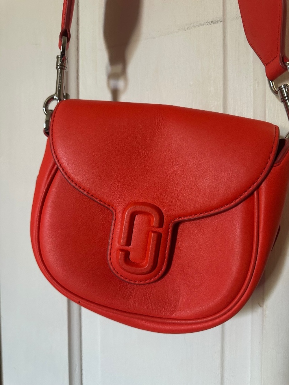 Marc Jacobs Crossbody Logo Saddle Bag
